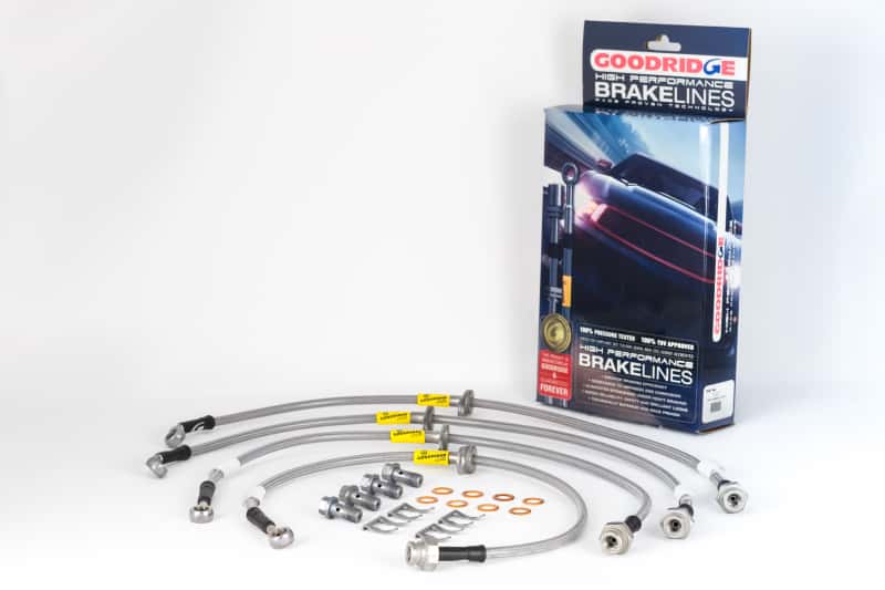 Goodridge — Goodridge 12-15 Chevrolet Camaro (ZL1 Only) Stainless Steel Brake Line Kit
Brake Hose Kit - view 2