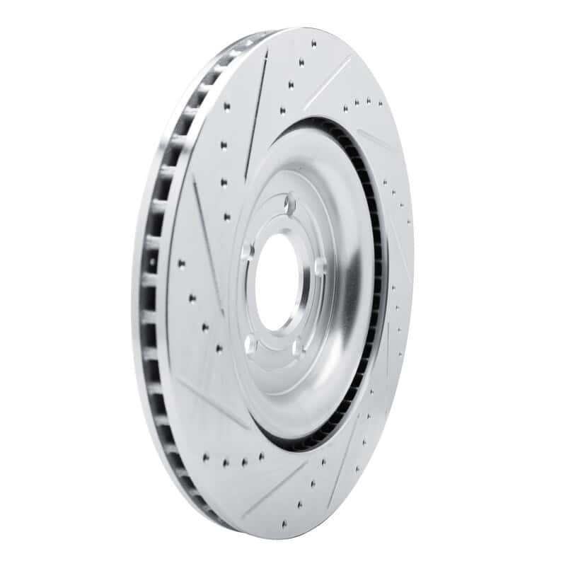 R1 Concepts — R1 20-25 Ford Explorer Rear Right Drilled & Slotted Silver Brake Rotor
R1 Brake Rotor Drill - view 4