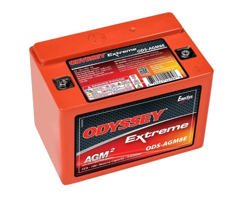 Odyssey Battery — Odyssey Battery Powersport Extreme AGM Battery (PC310)
Odyssey ODS-AGM8E - view 1