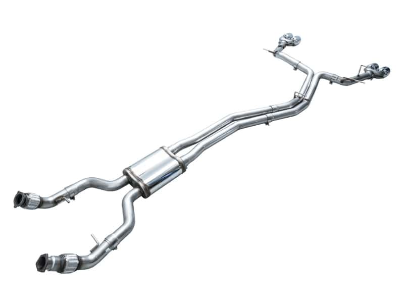 AWE Tuning — AWE Tuning 19-23 Audi C8 S6/S7 2.9T V6 AWD Track Edition Exhaust - Chrome Silver Tips
Track Exhaust - view 11