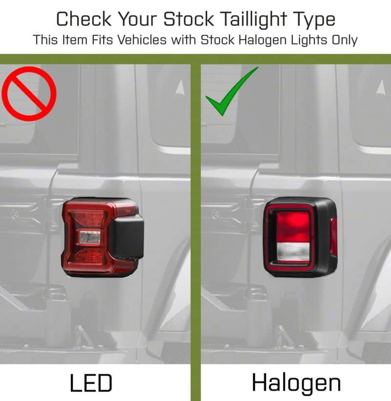 Raxiom — Raxiom 18-23 Jeep Wrangler JL LED Tail Lights- Blk Housing (Smoked Lens)
Lights - view 4