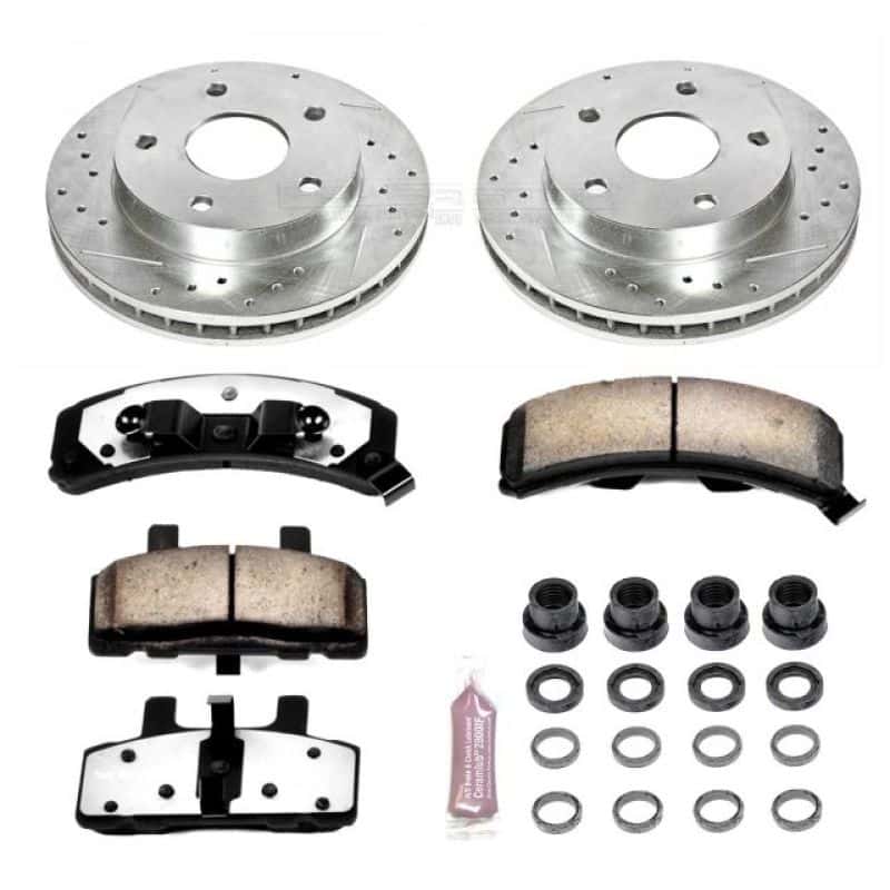 PowerStop — Power Stop 94-99 Dodge Ram 1500 Front Z36 Truck & Tow Brake Kit - view 1