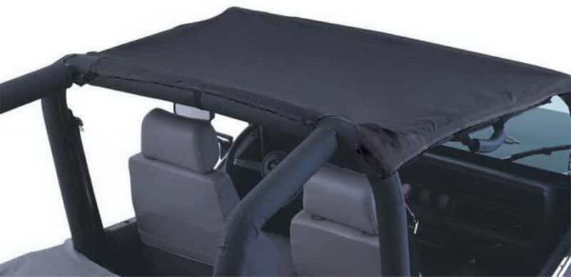 Rampage — Rampage 1992-1995 Jeep Wrangler(YJ) California Brief - Black Denim
Californ Brf Sft Tp
Brief Soft Top - view 2