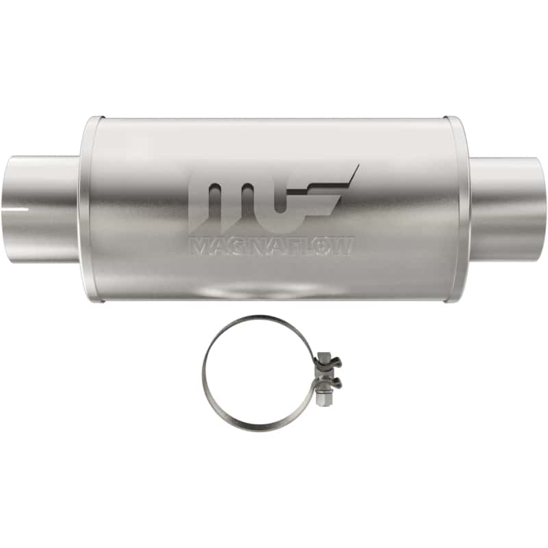Magnaflow — MagnaFlow Muffler Mag DSL SS 7x7x14 4in Inlet 4in Outlet
Straight Through - view 2