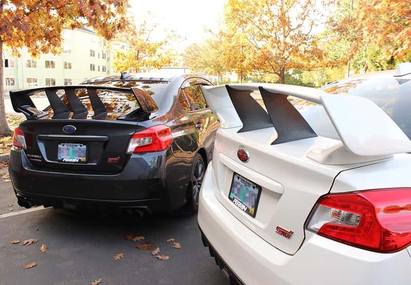 Perrin Performance — PERRIN 15-21 Subaru STI Wing Stabilizer - Black - view 12