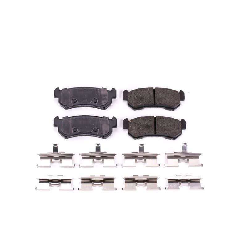 PowerStop — Power Stop 04-06 Chevrolet Optra Rear Z17 Evolution Ceramic Brake Pads w/Hardware
Z17 Brake Pads - view 1