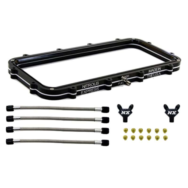 Nitrous Express — Nitrous Express Holley High Ram Plenum Nitrous Plate Conversion
Injector Plate
N2OPlate - view 2