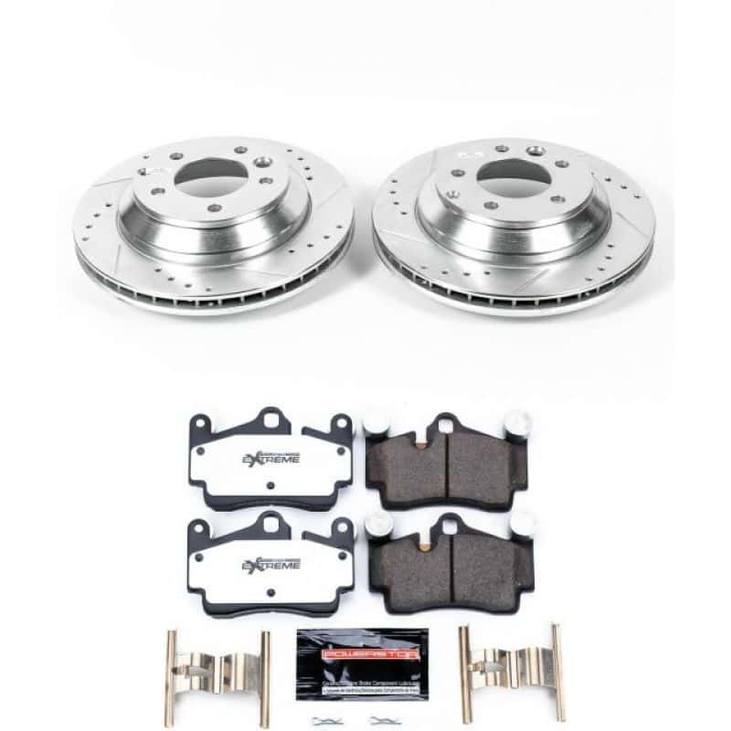 PowerStop — Power Stop 07-15 Audi Q7 Rear Z26 Street Warrior Brake Kit - view 1