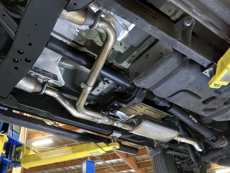 aFe — aFe 2022+ Nissan Frontier V6 ROCK BASHER SS Cat-Back Exhaust System
Cat-Back Exhaust - view 6
