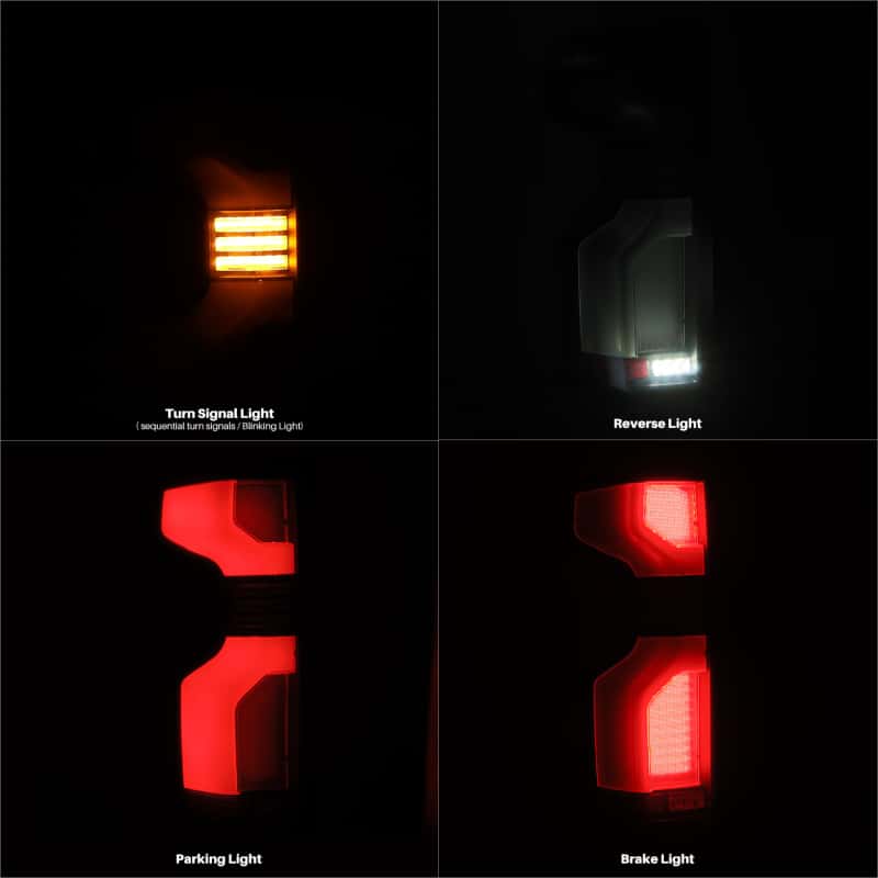 AlphaRex — AlphaRex 19-24 Chevy Silverado 1500 / 20-24 2500HD/3500HD LUXX-Series LED Tail Lights Black
Taillight Assembly - view 2