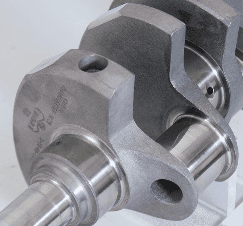 Eagle — Eagle Chevrolet BB 1Pc Rear Seal 4.000in Stroke Internal Balance Forged 4340 Steel Crankshaft
4340 Crank - view 5