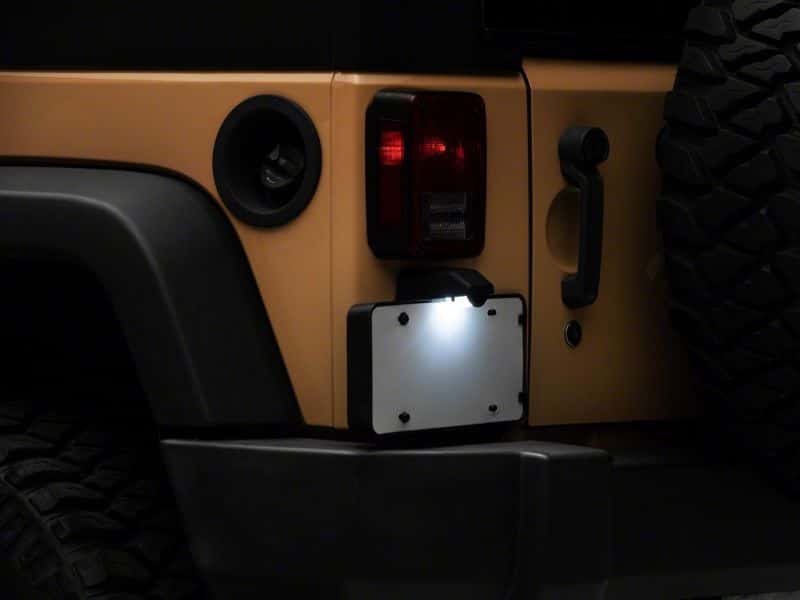 Raxiom — Raxiom 07-18 Jeep Wrangler JK Axial Series LED License Plate Conversion
Bulbs - view 4
