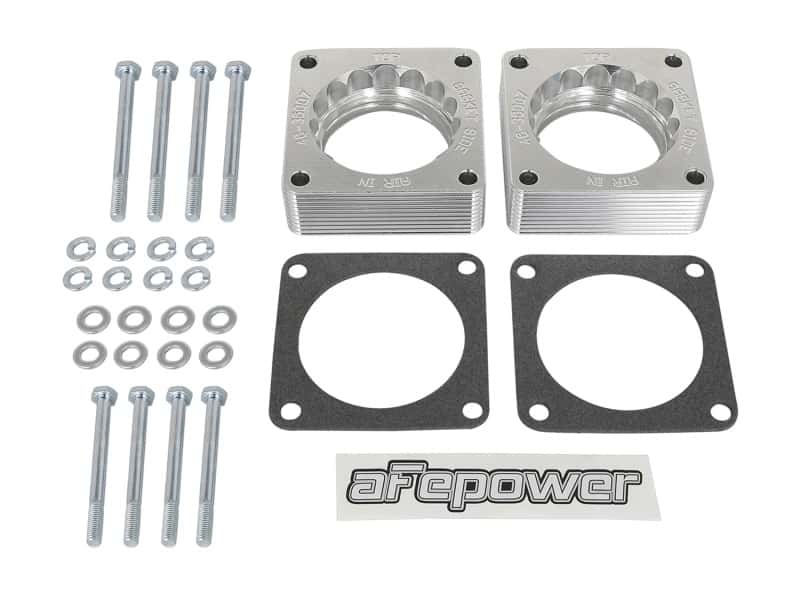 aFe — aFe Silver Bullet Throttle Body Spacer 09-18 Nissan 370Z V6-3.7L (VQ37VHR)
Throttle Body Spacer - view 6