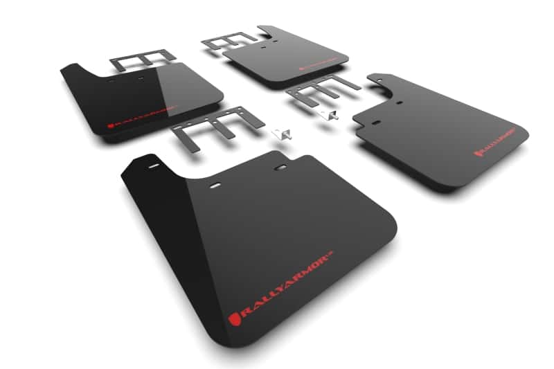 Rally Armor — Rally Armor 19-26 Gen 4 Chevy Silverado 1500 Black UR Mud Flap Metallic Red Logo
Mud Flap - view 1