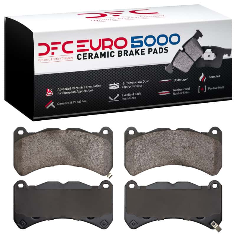 DFC — DFC 08-25 Lexus IS F Front Euro 5000 Ceramic Brake Pads
DFC Brake Pad Set - view 1
