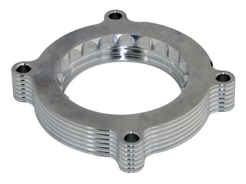 aFe — aFe Silver Bullet Throttle Body Spacers TBS Ford F-150/Mustang GT 2011-12 V8-5.0L
Throttle Body Spacer
TBdySpacer - view 1