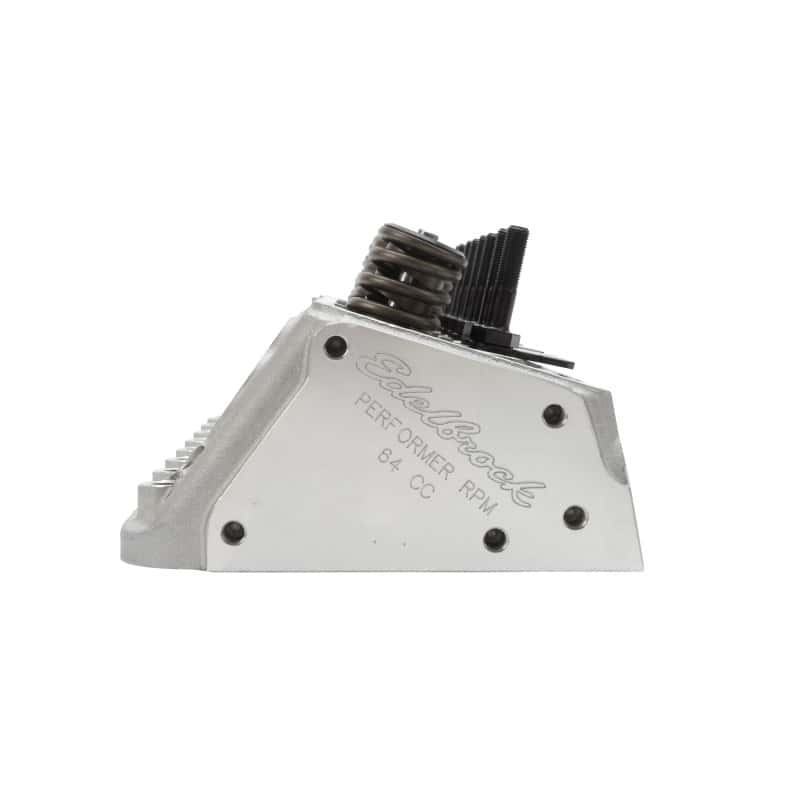Edelbrock — Edelbrock Single Perf RPM SBC 64cc Angle Head Comp
CYLINDER HEADS - view 7