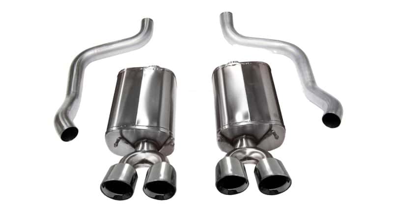 CORSA Performance — Corsa 2009-2013 Chevrolet Corvette C6 6.2L V8 Polished Sport Axle-Back Exhaust
Exhaust - view 1