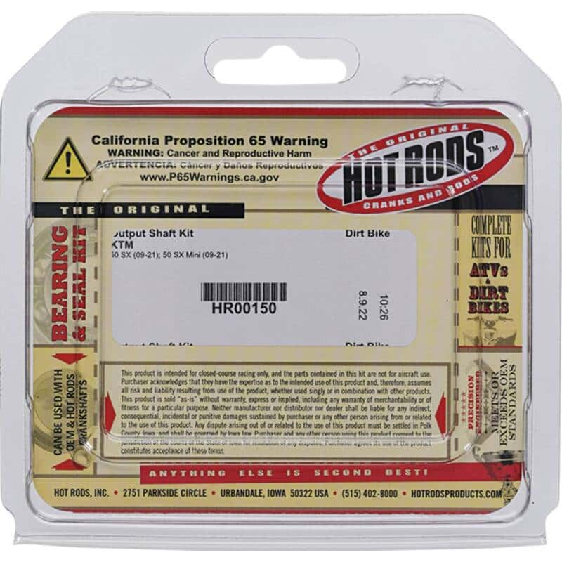 Hot Rods — Hot Rods 09-21 KTM 50 SX 50cc Output Shaft Kit - view 4