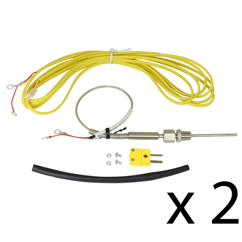 AEM — AEM Single K-Type Thermocouple Kit - 2 Pack
K-Type Temp Sens/Ext
QTY 2 K-Type Closed - view 1