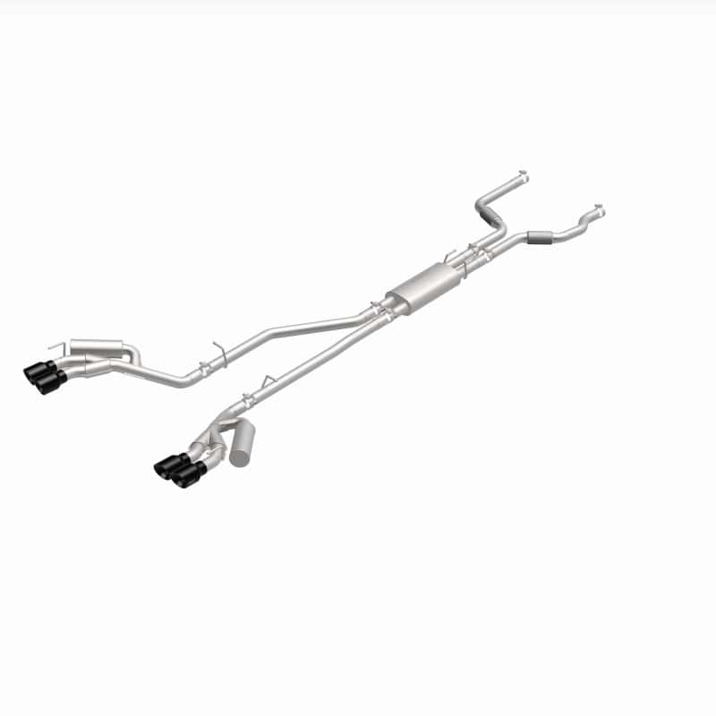 Magnaflow — MagnaFlow 20-21 Ford Explorer 3.0L V6 Dual Exit Quad Black Chrome Tip Street Series Cat-Back Exhaust - view 30