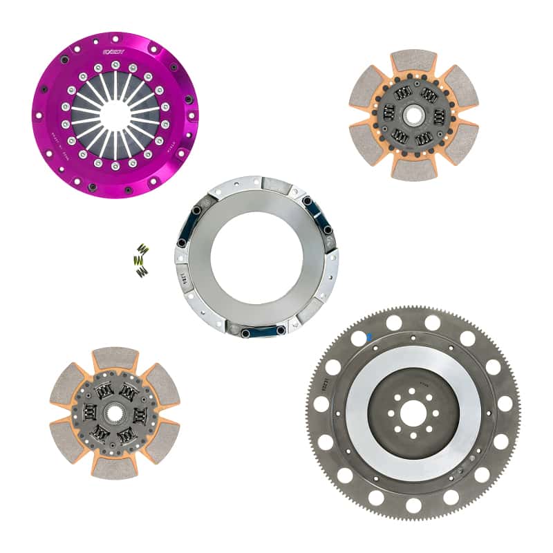 Exedy — Exedy 11-16 Ford Mustang GT 5.0L Hyper Twin Cerametallic Clutch Sprung Center Disc Push Type Cover
Hyper Multi Series
Clutch Kit - view 3