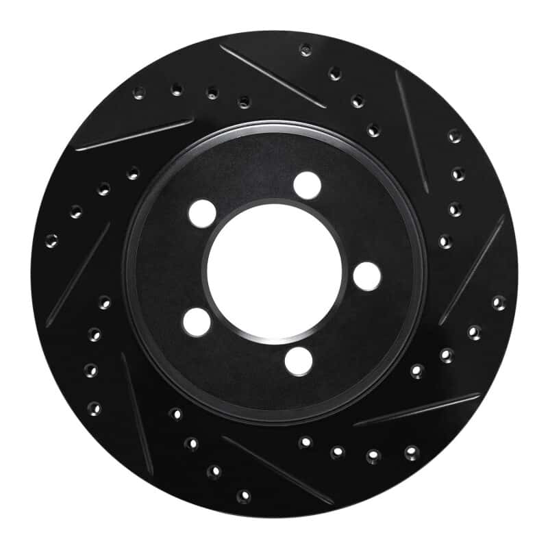 R1 Concepts — R1 65-72 Dodge Dart Front Right Drilled & Slotted Black Brake Rotor
R1 Brake Rotor Drill - view 1