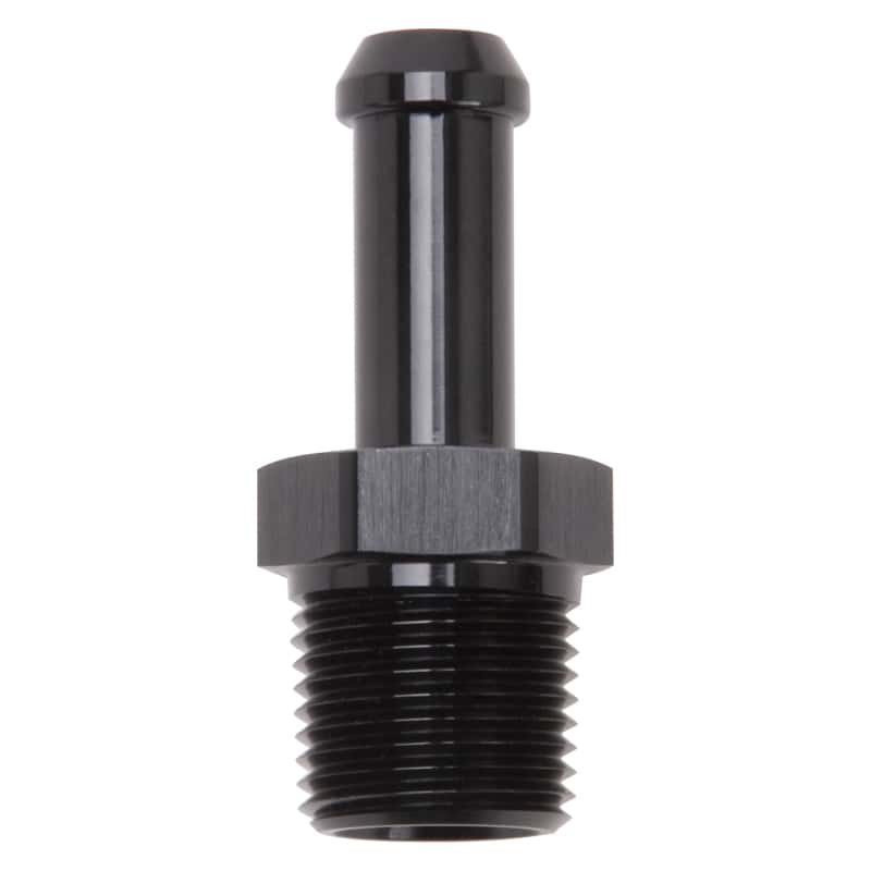 Edelbrock — Edelbrock Hose End Straight 3/8In NPT to 3/8In Barb Black Anodize
KIT PARTS - view 2