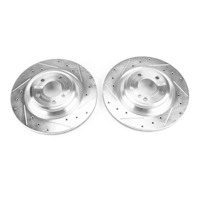 PowerStop — Power Stop 15-16 Mercedes-Benz SL400 Rear Evolution Drilled & Slotted Rotors - Pair
PowerStop XPR - view 2