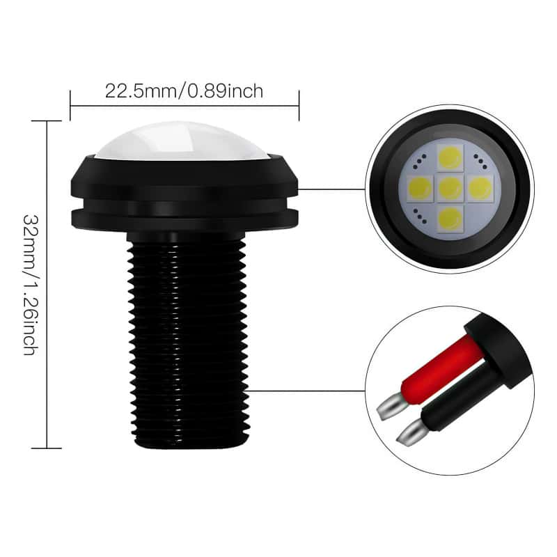 ORACLE Lighting — Oracle 21-23 Ford Bronco LED Puddle Light Upgrade for Off-Road Side Mirror Ditch Lights
LED DRL Lighting - view 2