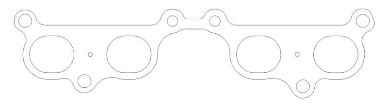 Cometic Gasket — Cometic Toyota 2RZ/3RZ-FE 95-UP Exhaust .030 inch MLS Head Gasket 1.730 inch X 1.460 inch Port
Exhaust Gasket - view 1