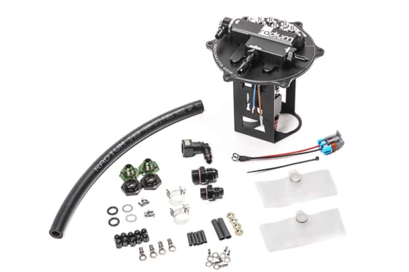Radium Engineering — Radium Engineering EVO 7/8/9 Fuel Pump Hanger For Walbro F90000267/274/285 - Pumps Not Included - view 1