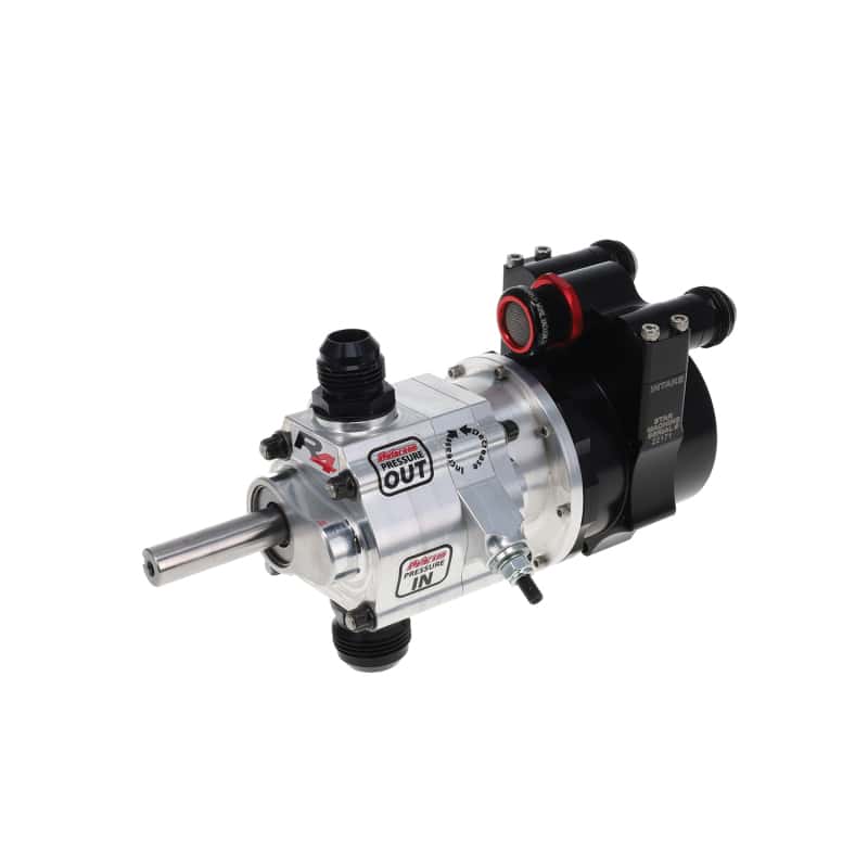 Peterson Fluid Systems — Peterson Fluid Systems R4 1-Stage Oil Pump - Left Side Mount - Rear Drive w/ Vac
R4 Oil Pump 1 Stage - view 1