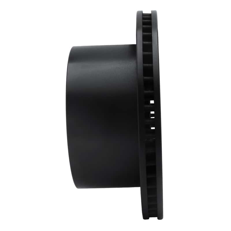 R1 Concepts — R1 00-02 Dodge Ram 2500 Rear Left Drilled & Slotted Black Brake Rotor
R1 Brake Rotor Drill - view 3