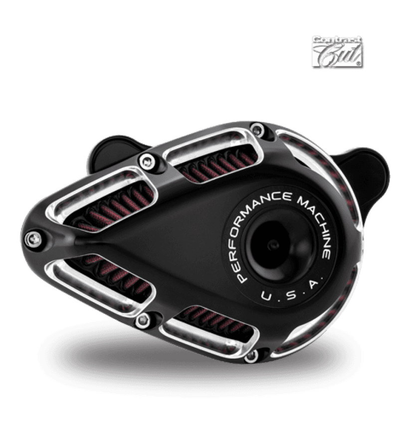 Performance Machine — Performance Machine 91-Up XL Jet Air Cleaner - Contrast Cut - view 1