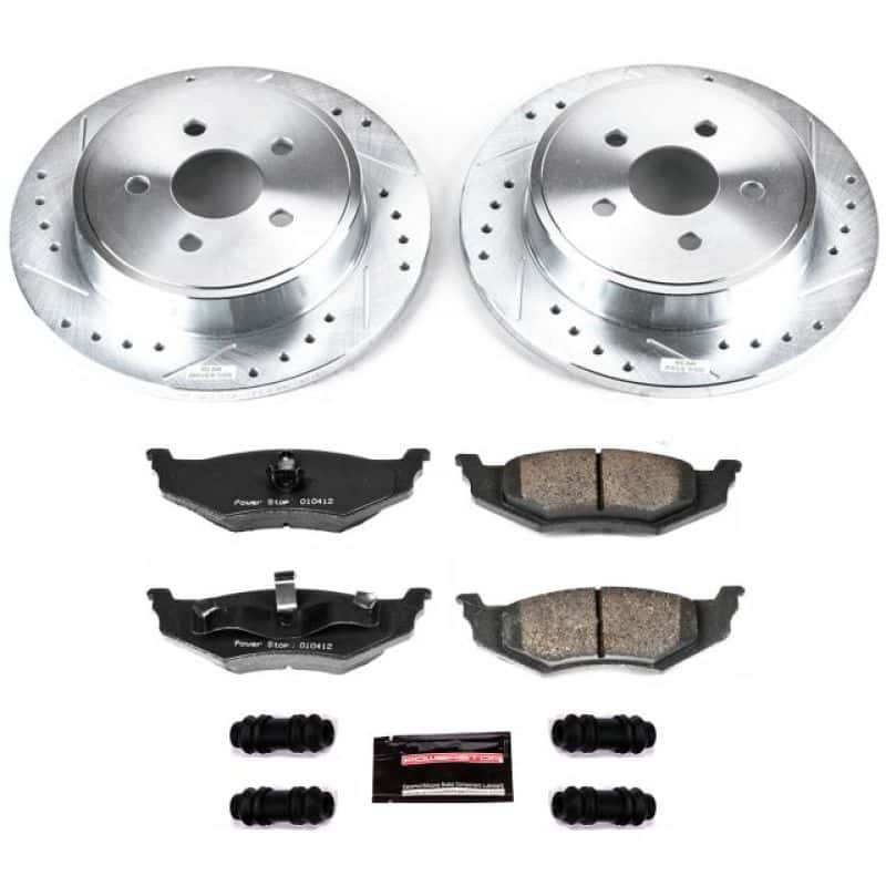 PowerStop — Power Stop 03-10 Chrysler PT Cruiser Rear Z23 Evolution Sport Brake Kit - view 1