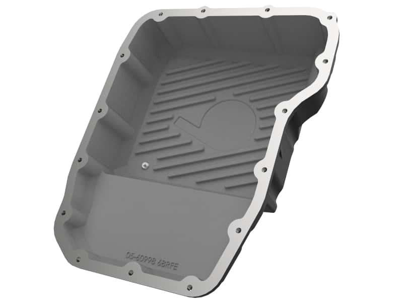 aFe — aFe Transmission Pan (Black w/ Machined Fins) 13-19 Dodge Diesel Trucks L6-6.7L (td)
Transmission Pan - view 3