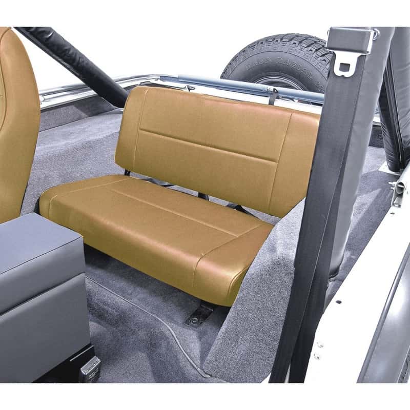Rugged Ridge — Rugged Ridge Fixed Rear Seat Tan 55-95 Jeep CJ / Jeep Wrangler
OFFROAD_SEATS
Seat - view 3