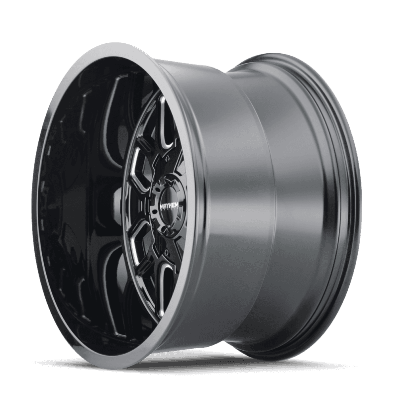 Mayhem — Mayhem 8107 Cogent 20x9 / 6x135 BP / 13mm Offset / 106mm Hub Black w/ Milled Spokes Wheel
MAYHEM 8107 - view 3