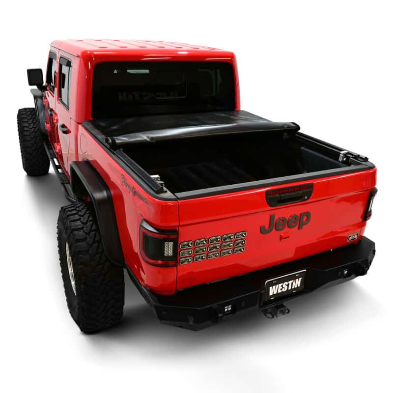 Westin — Westin 20-24 Jeep Gladiator JT 5ft. Bed Soft Roll Tonneau Cover - Black
SftRo Tonneau Cvr - view 13