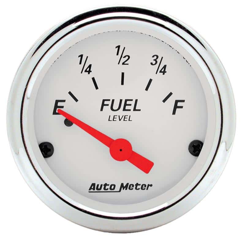 AutoMeter — Autometer Arctic White 52mm 0E-90F Short Sweep Electronic Fuel Level Gauge
GA 2" FUEL 0-90 AW - view 2