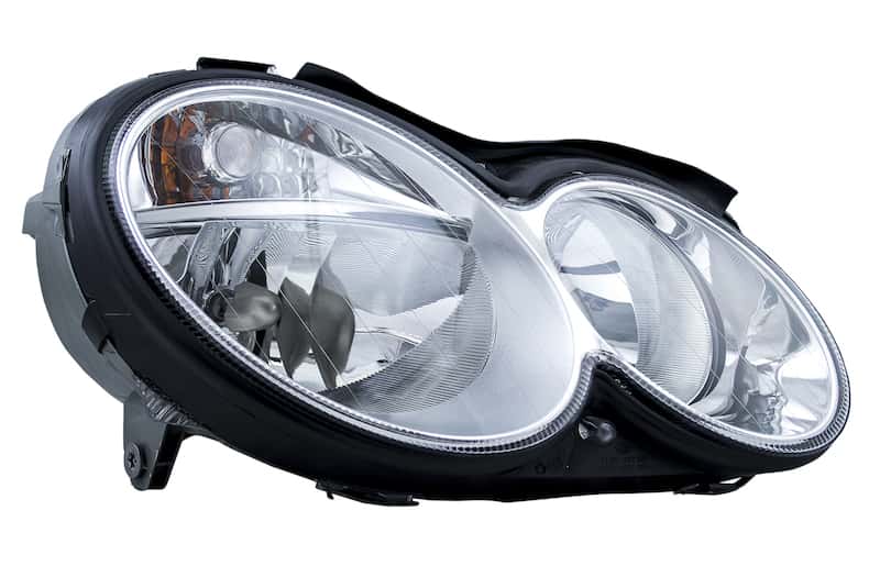 Hella — Hella 2003-2006 Mercedes-Benz C55 CLK55 AMG Halogen Headlight Assembly - view 5