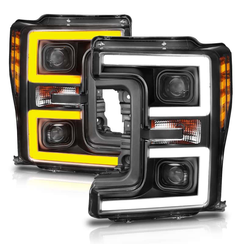 ANZO — ANZO LED Headlights 17-18 Ford F-250 Super Duty Plank-Style L.E.D. Headlight Black (Pair)
FORD F250/ F350/ F450 17 UP PROJECTOR PLANK STYLE SWITCHBACK HEADLIGHT BLACK
Head Light Set
HdLtSet - view 12