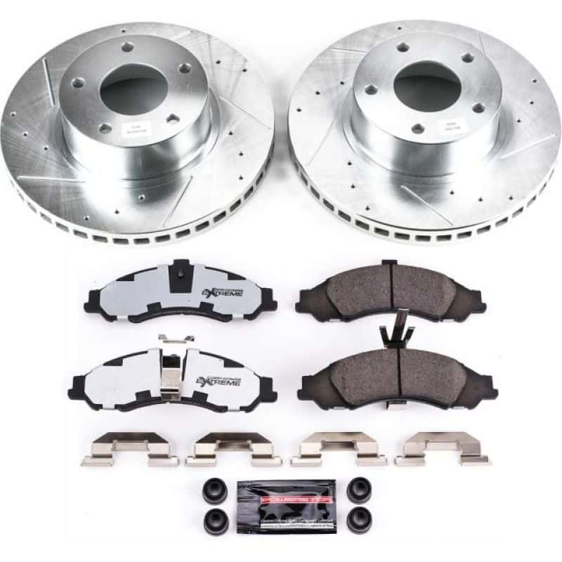 PowerStop — Power Stop 2004 Pontiac GTO Front Z26 Street Warrior Brake Kit - view 1