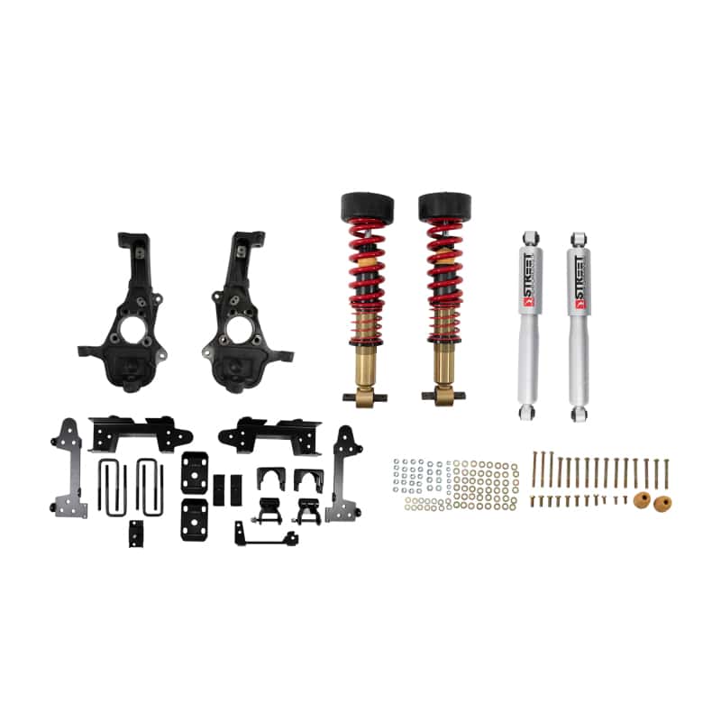 Belltech — Belltech 2019+ GM Silverado/Sierra 1500 Short Bed 2WD Height Adjustable Front Coilover Kit
PERF COILOVER KIT - view 1