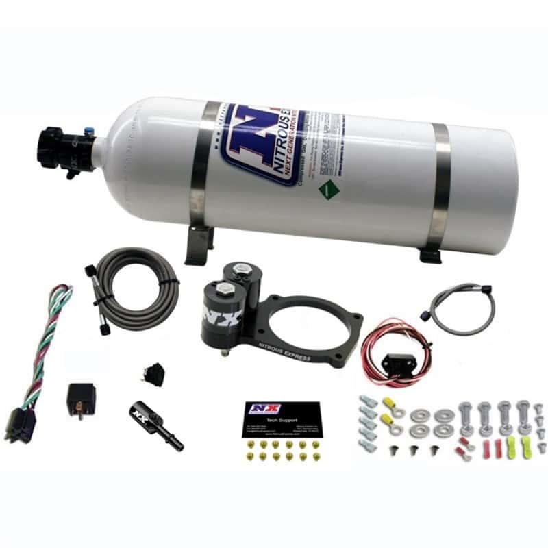 Nitrous Express — Nitrous Express Dodge Hellcat/Demon Nitrous Plate Kit w/15lb Bottle
Injection System Kit
N2OSys - view 1