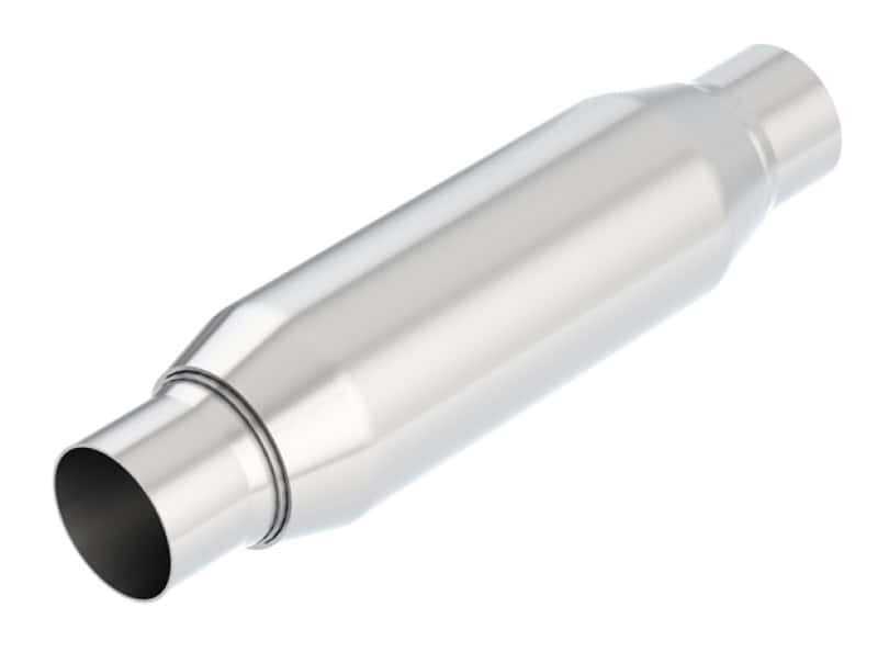 Borla — Borla CrateMuffler Resonator Option 2.25in Center/Center 3.5in Round x 10in
Resonator - view 1