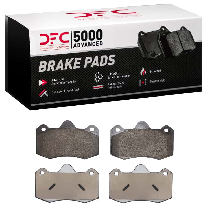 DFC — DFC 10-15 Lotus Evora Front 5000 Advanced Low Metallic Brake Pads
DFC Brake Pad Set - view 1