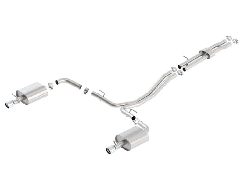 Borla — Borla 12-15 Ford Explorer 3.5L EcoBoost Dual Split Rear Ext SS S-Type CB Exhaust
Cat-Back System - view 1