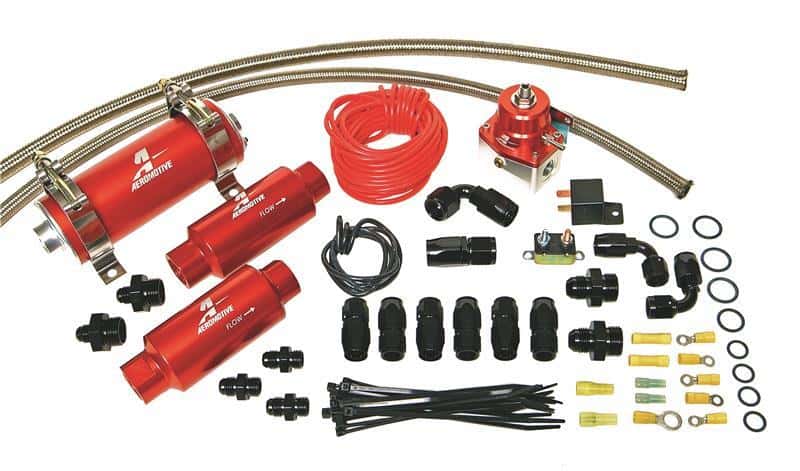 Aeromotive — Aeromotive Belt Drive Pump Kit (P/N 11105) w/Gilmer Pulley and Mounting Bracket
System/Kit - view 4